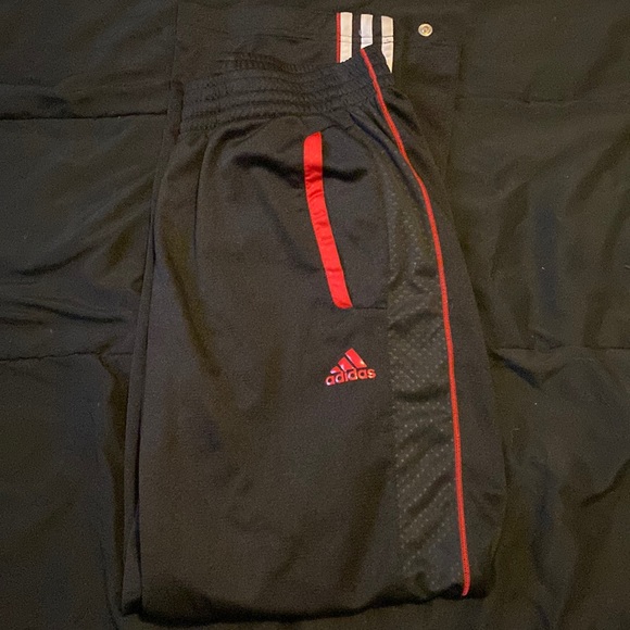 Adidas black track pants - Picture 1 of 6